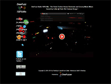 Tablet Screenshot of deefuzz.parisson.com